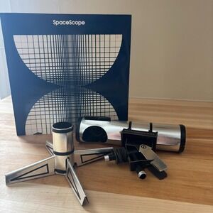 RARE National GEOGRAPHIC TELESCOPE MODEL Space SLIDES 1980 SPACESCOPE PLUS